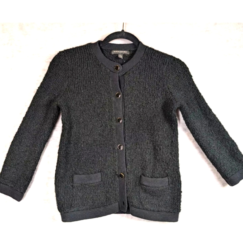 Banana Republic wool blend cardigan xxs petite
